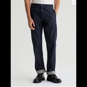 AG Adriano Goldschmied 34X34 Lochlan Selvage Trousers Jeans